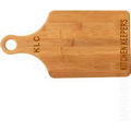 Bamboo Cutting Board - Paddle Shaped - 13-1/2" x 7"